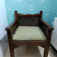 صندلی سنتی تک نفره|مبلمان خانگی و میز عسلی|شاهین‌شهر, خانه کارگر|دیوار