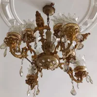 لوستر شیک|لوستر و چراغ آویز|همدان, |دیوار