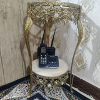 میز تلفن برنز