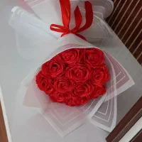 گل رز روبانی