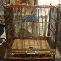 قفس دستبافت قدیمی