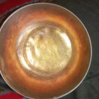 کاسه مسی قدیمی سنگین فوری