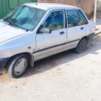 پراید 86 دوگانه کارخانه بی رنگ شاسی سالم