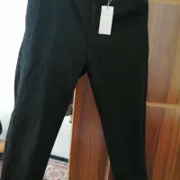 شلوار لی زنانه، مام فیت مشکی نو