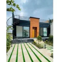 ویلا روف دار ۲۰۰م زمین  سنددار شهرکی به قیمت