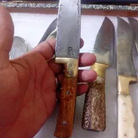 چاقو آذری تیغه فولاد مراکشی