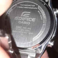 ساعت مردانه کاسیو ادیفایس  بند استیل شیشه زد خش