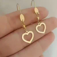 گوشواره ( طلا ) میخی و آویز|جواهرات|اراک, |دیوار