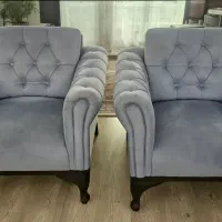 مبلمان راحتی چستر ۵ نفره با پارچه نانو