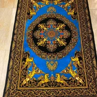 زمینه فیروزه آیی ابریشم