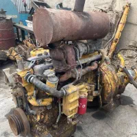 موتور ، گیربکس و لوازم کامل لودرو بلدوزر فیات