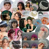 اکسسوری مو تاج ریسه مو عروس بال فرشته تل