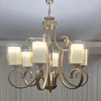 لوستر ۵ و۶ شاخه درحدنو