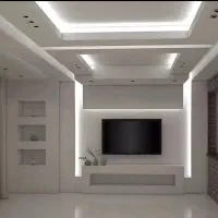 کناف کاری برقکاری نور پردازی برق کشی لاین نورکناف