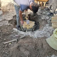 مقنی لایروبی چاه کهنه  فاضلاب لایروبی مغنی