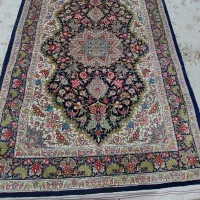 قالیچه ابریشم ذرع و نیم