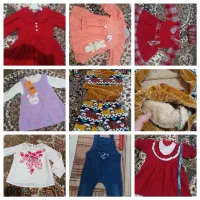 لباس دخترانه از نوزادی تا۳سال نونو|کفش و لباس بچه|مشهد, وکیلآباد|دیوار