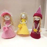 عروسک فانتزی تزئینی مدل پری کوچولو ، هدیه ای خاص