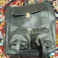 کوله چرمی جا دار