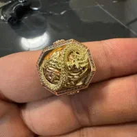 انگشتر مردانه طرح دراگون ژاپنی