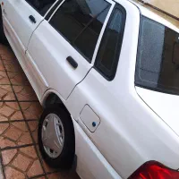 پراید 132سفید دوگانه دستی بدون سوراخ گل گیر