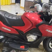 موتور شارژی موزیکال چراغ دار فلش خور خیلی نو