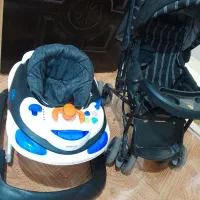 کالسکه و رورورئک سالم با قیمت مناسب فروش فوری