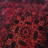فرش ۷۰۰شانه قرمز لاکی