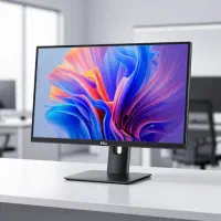 مانیتور حرفه‌ای Dell برای طراحان و برنامه نویسان