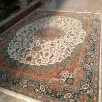 یک عدد فرش نه متری شسته شده تمیز|فرش|تهران, تهرانپارس غربی|دیوار