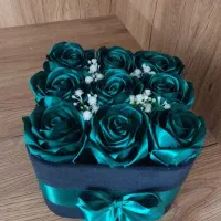 دسته گل ربانی.باکس پول. پول آرایی|گل مصنوعی|قدس, شهرقدس|دیوار