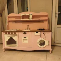 اسباب بازی آشپزخانه چوبی دخترانه