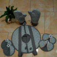 دوخت سرویس اشپزخانه به قیمت تولیدی|سفره، حوله، دستمال آشپزخانه|همدان, |دیوار