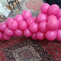 ریسه بادکنک|ریسه و چراغ تزئینی|قم, مجیدیه|دیوار