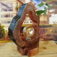 آباژور چوبی|چراغ خواب و آباژور|اهواز, زرگان|دیوار