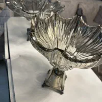 دو عدد میوه خوری پایه برنز