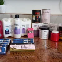 فروش وسایل رنگ و مش و شنیون