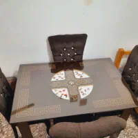 دو دست میز ناهار خوری چهار نفره تمیز و سالم