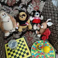 عروسک|اسباب‌‌بازی|بابل, |دیوار