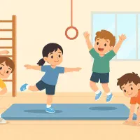 آموزش آمادگی جسمانی (فیتنس)و ژیمناستیک کودکان