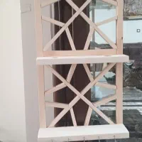 لوازم چوبی|کتابخانه، شلف، قفسه‌های دیواری|شازند, |دیوار