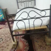 تخت خواب فلزی تک نفره فرفروژه