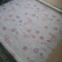 پرده زبرای طرح دار درحدنو