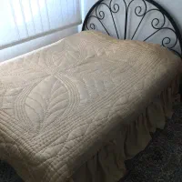 لحاف دست دوز آنتیک قدیمی|رختخواب، بالش، پتو|شاهرود, |دیوار