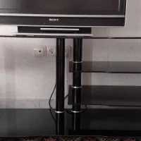 میز تلویزیون شیشه ای