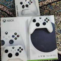 Xbox series s 512 دو دسته فول بازی