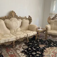 مبل سلطنتی ۷نفره|مبلمان خانگی و میز عسلی|ایلام, |دیوار