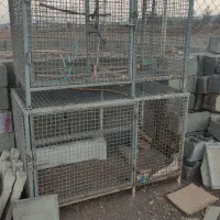 دو عدد قفس پرنده و... اهنی سالم و تمیز.|لوازم جانبی حیوانات|تهران, زرکش|دیوار