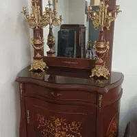 کنسول و آینه شمعدان