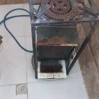 دوشعله پلوپزی با کباب پز